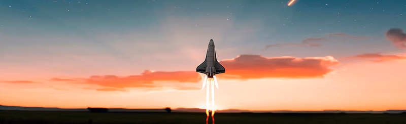 starting rocket